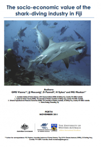 Report about the Socio-economic value of shark-diving in Fiji Report about the Socio-economic value of shark-diving in Fiji